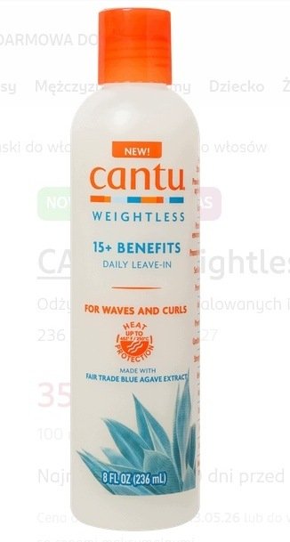 Cantu   Weightless  Agave  Hair Leave-In Conditioner