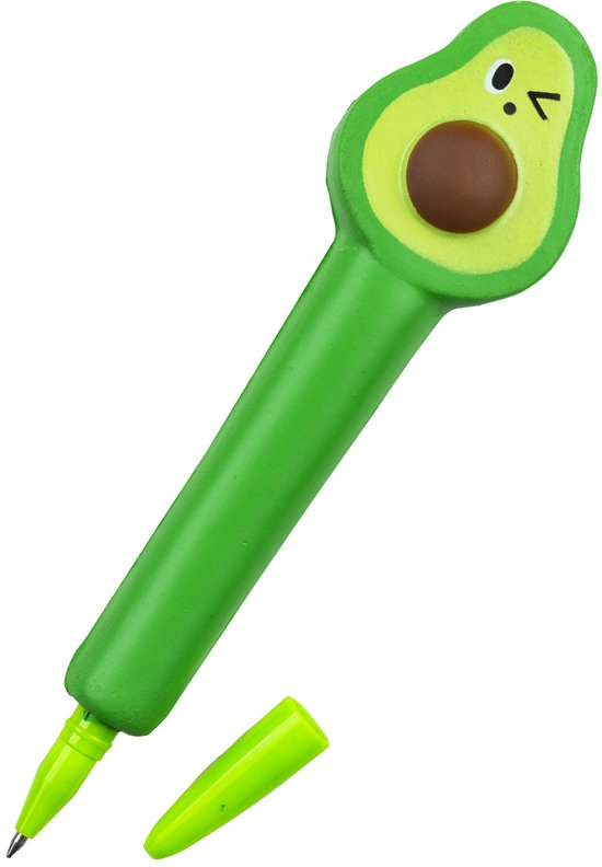 Centrum Pen BLUE INK SQUISHY AVOCADO