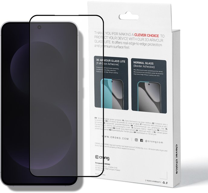 Crong Szko hartowane 3D Armour Glass