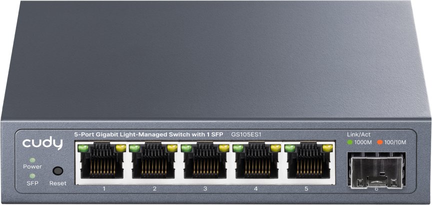 Switch Cudy 5-portowy (GS105ES1) GS105ES1 (6971690794910)