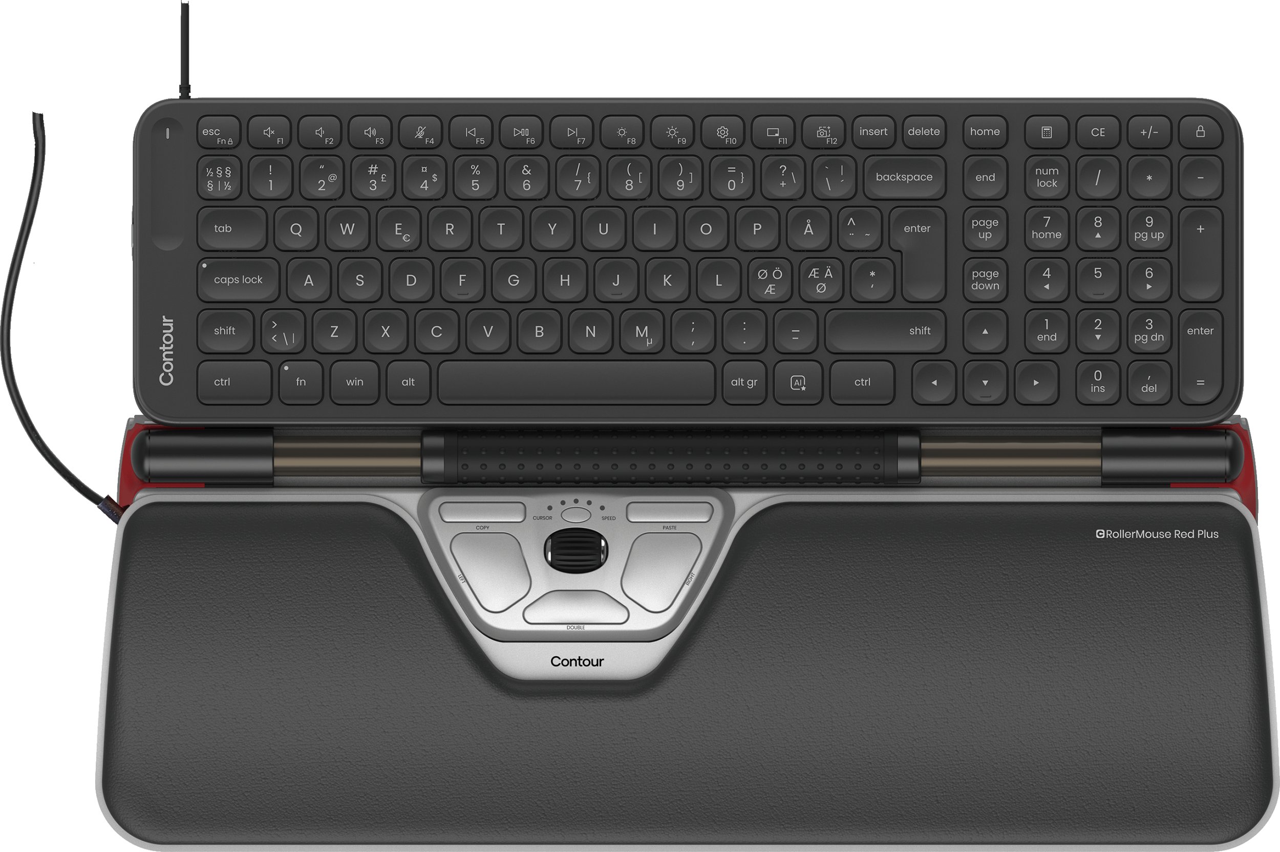 Klawiatura + mysz Contour Design RollerMouse