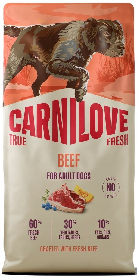 Carnilove True Fresh Dog Dry Beef