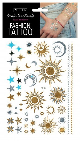 Chlapu Chlap ARTLOOK Tatuaze metaliczne mix