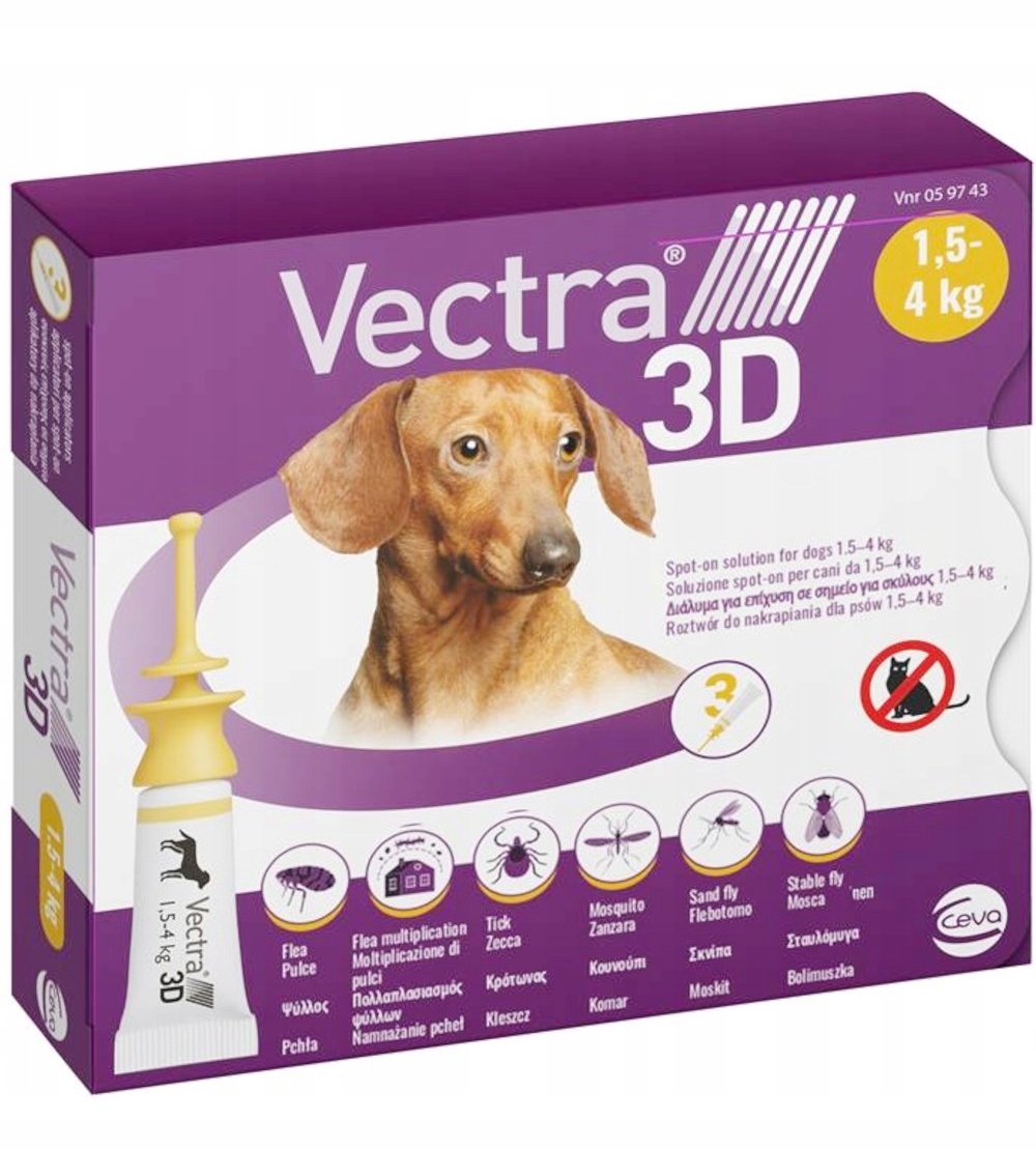 Ceva Vectra 3D dla psow 1