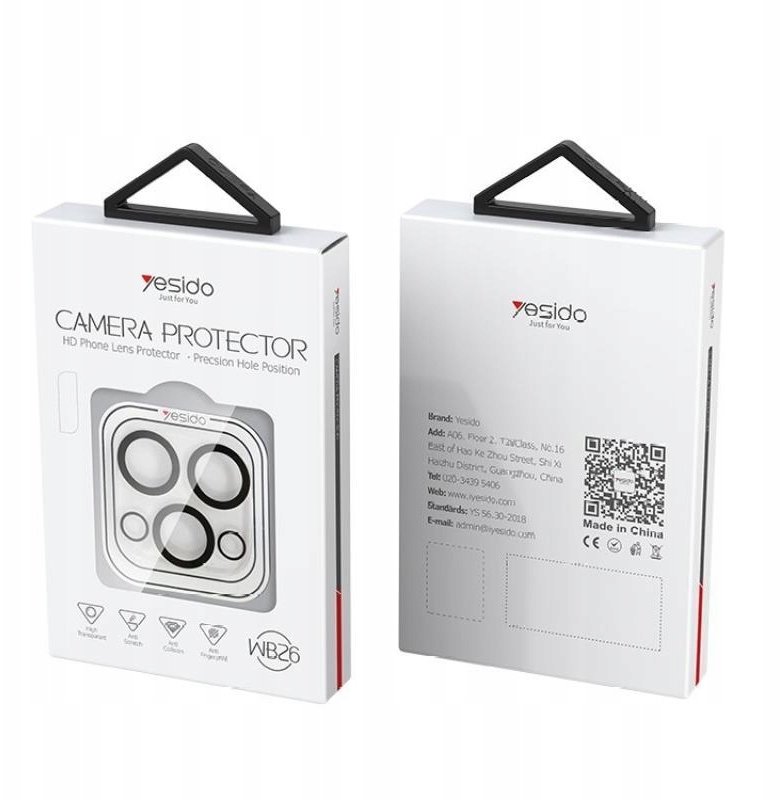 Yesido yesido Lens Protector WB26 Samsung S24 / S24 Plus 15093334 (5901313882473) aizsardzība ekrānam mobilajiem telefoniem Yesido yesido Lens Protector WB26 Samsung S24 / S24 Plus 15093334 (5901313882473) aizsardzība ekrānam mobilajiem telefoniem