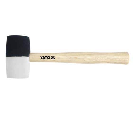 Yato Mlotek gumowy raczka drewniana 340g