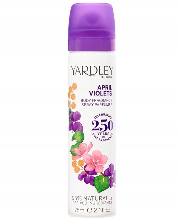 Yardley Deodorant Spray April Violets For