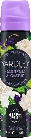 Yardley Gardenia Cassis Body Spray 75