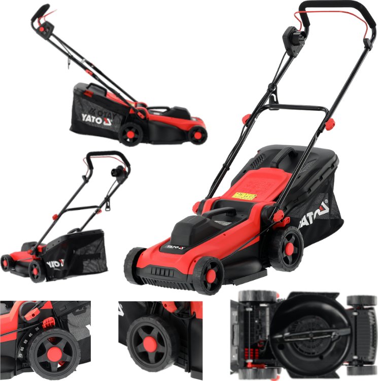 Kosiarka elektryczna Yato 1500W 360mm 40L