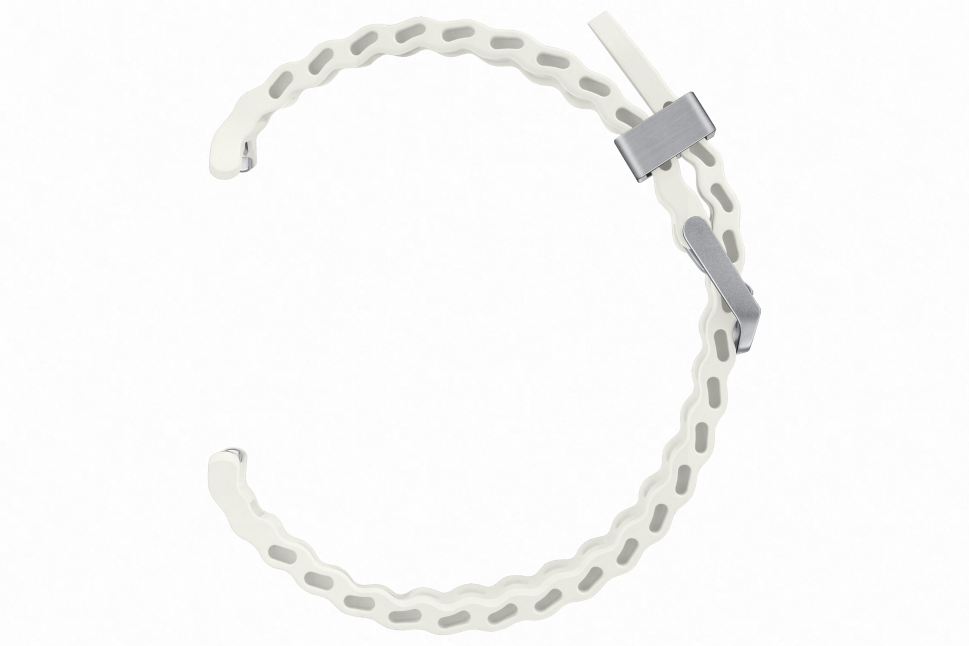 Samsung Galaxy Watch Ultra Marine Band, balta - Siksnina pulkstenim Galaxy Watch Ultra Marine Band Viedais pulkstenis, smartwatch