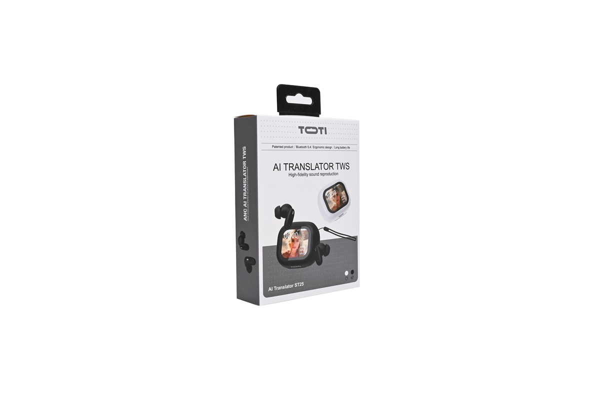Toti TWS AI Translator ST25  Black