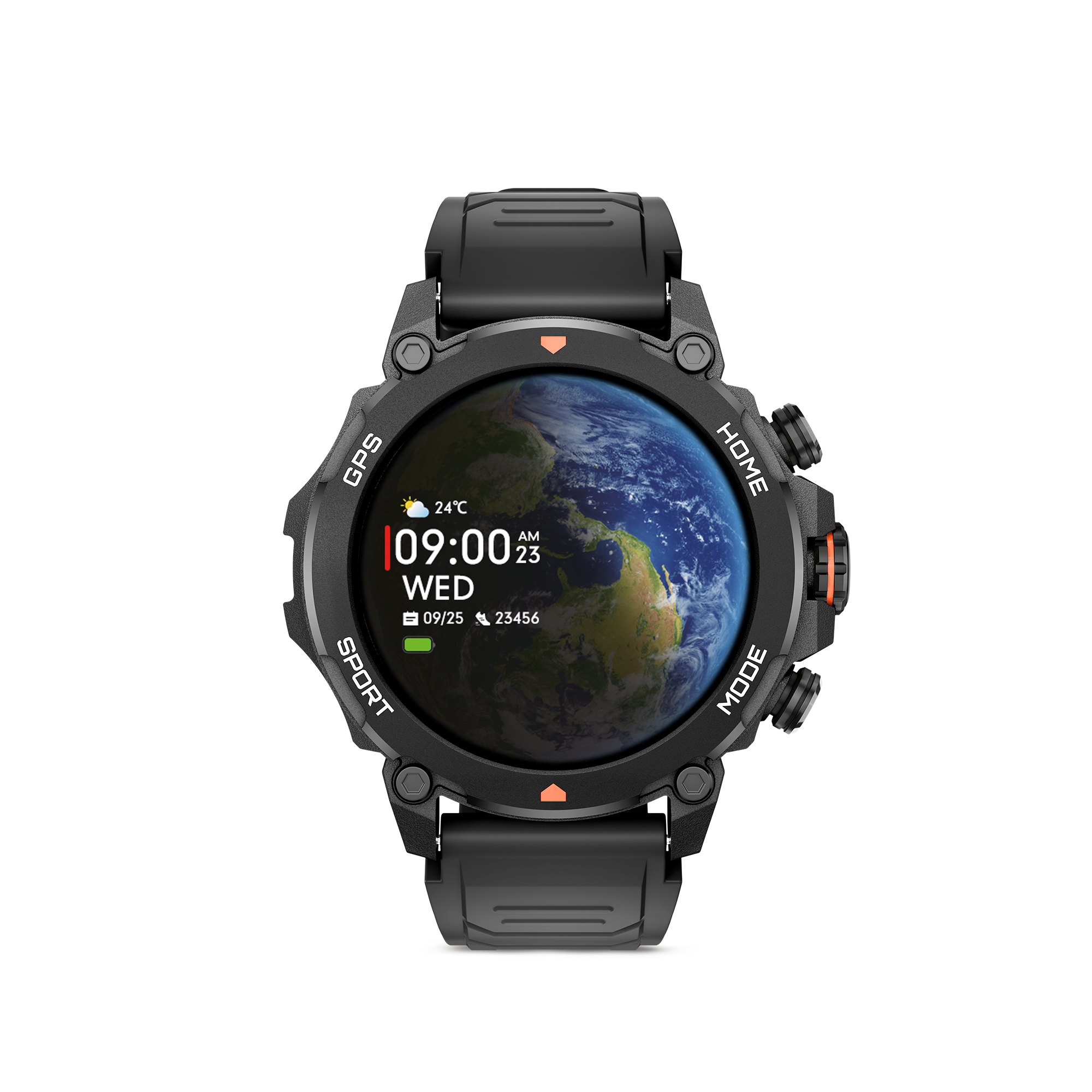 Ksix Smartwatch EXPLORER, Black BXSW26N (8427542136110) Viedais pulkstenis, smartwatch Ksix Smartwatch EXPLORER, Black BXSW26N (8427542136110) Viedais pulkstenis, smartwatch