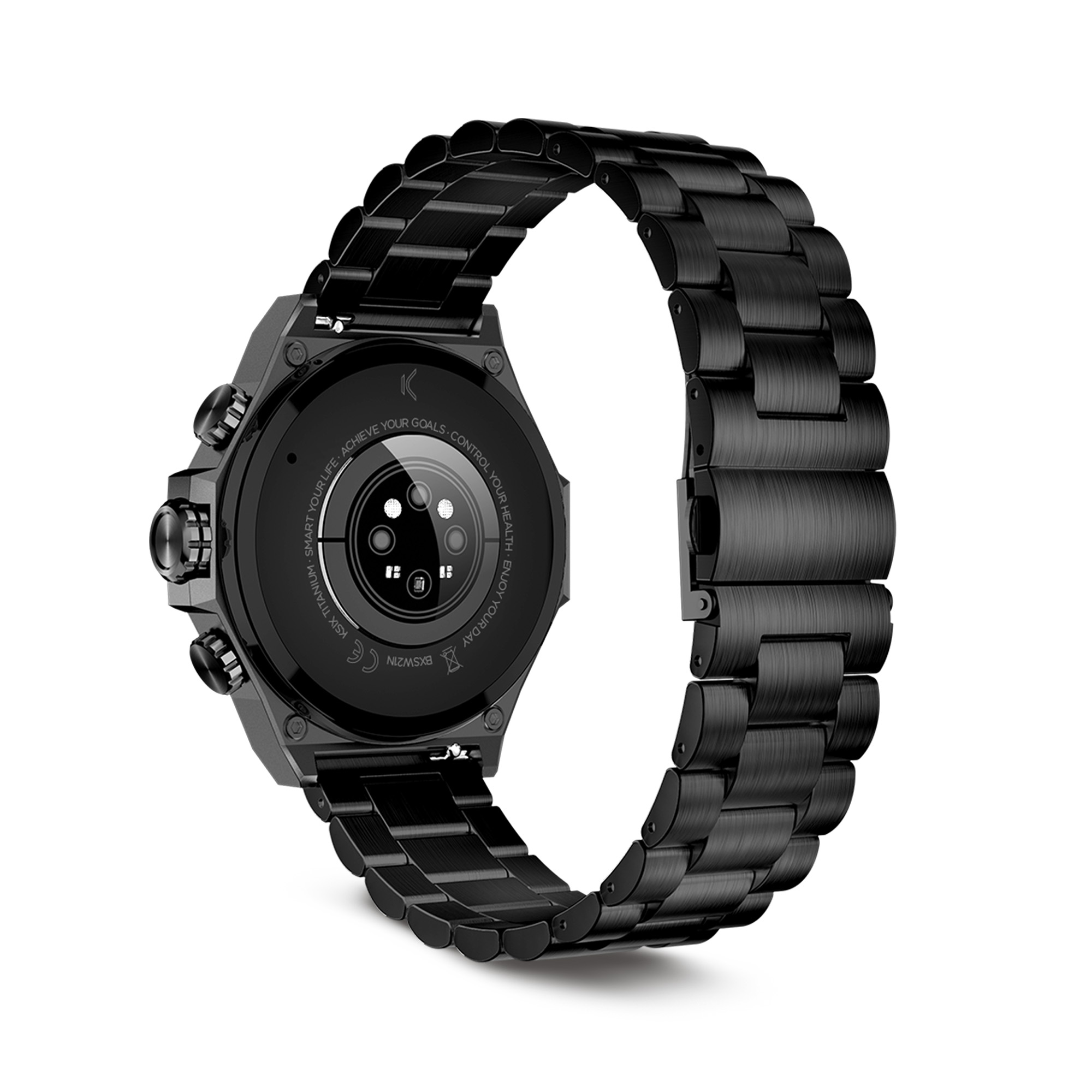 Ksix Smartwatch TITANIUM, Black BXSW21N (8427542133256) Viedais pulkstenis, smartwatch Ksix Smartwatch TITANIUM, Black BXSW21N (8427542133256) Viedais pulkstenis, smartwatch