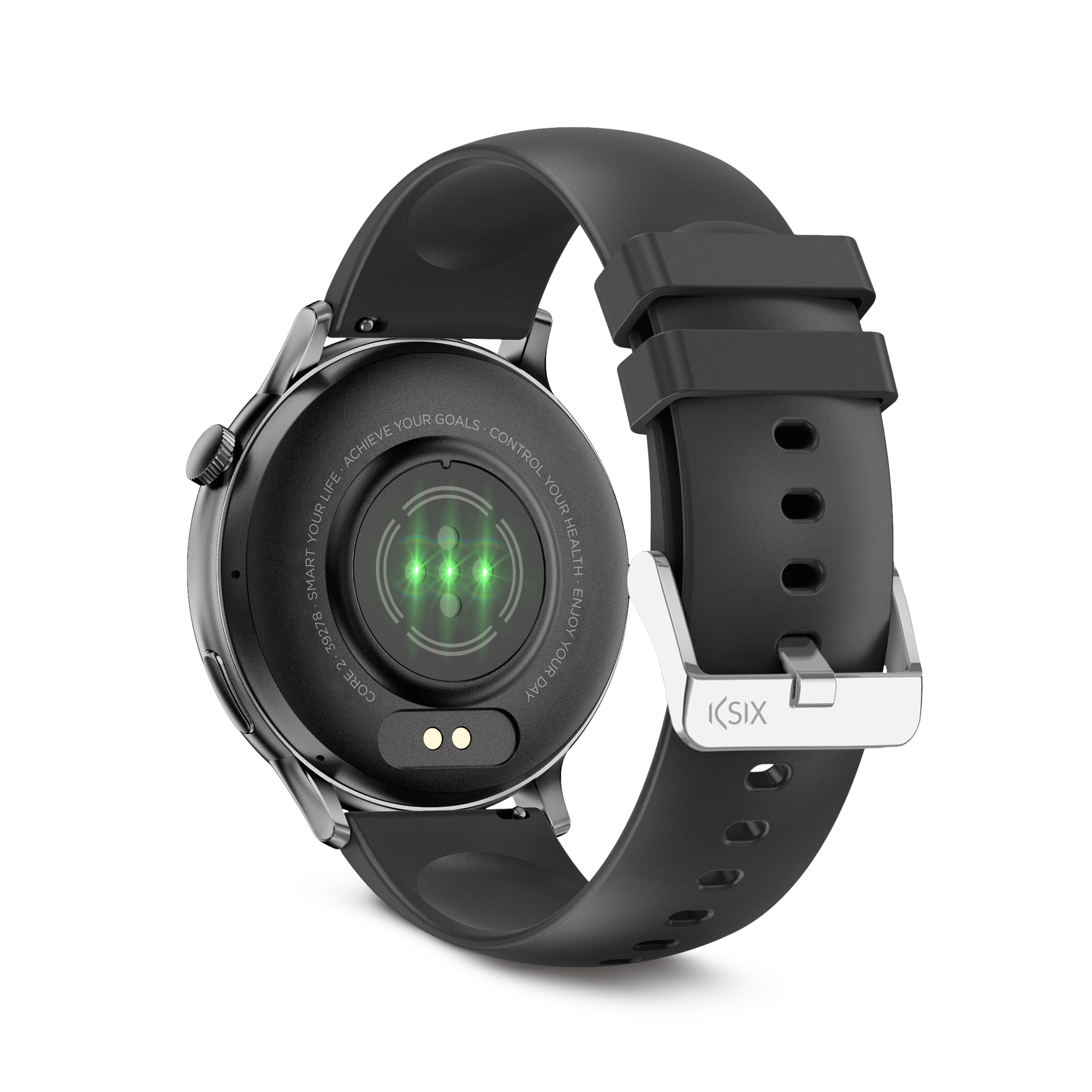 Ksix Smartwatch CORE 2, Black BXSW24N (8427542135779) Viedais pulkstenis, smartwatch Ksix Smartwatch CORE 2, Black BXSW24N (8427542135779) Viedais pulkstenis, smartwatch