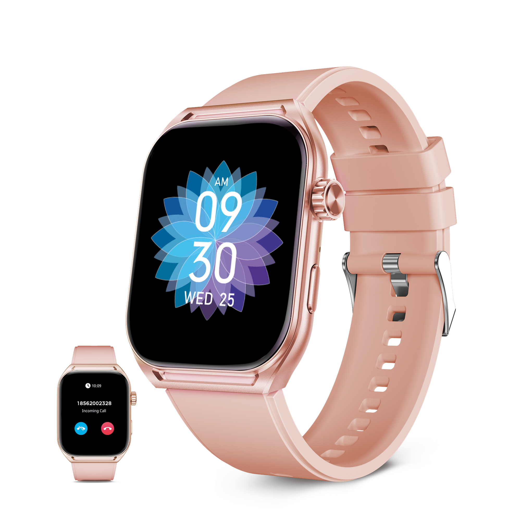 Ksix Smartwatch URBAN MOVE, Pink BXSW28R (8427542138305) Viedais pulkstenis, smartwatch Ksix Smartwatch URBAN MOVE, Pink BXSW28R (8427542138305) Viedais pulkstenis, smartwatch