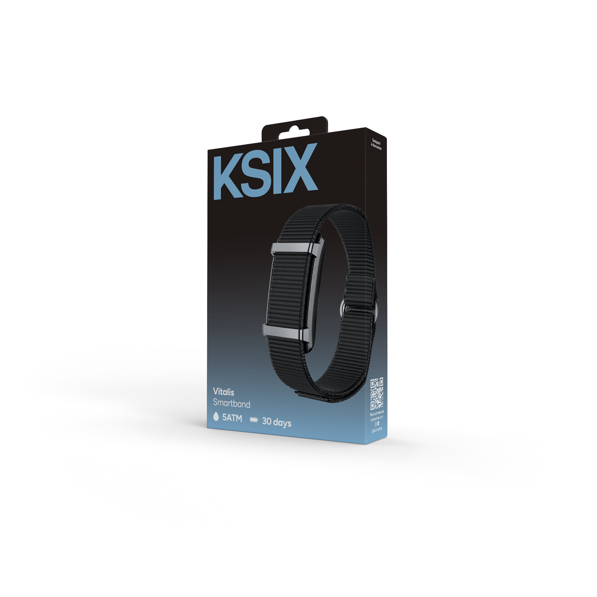 Ksix Smart Bracelet VITALIS, Black BSB01N (8427542142371) Viedais pulkstenis, smartwatch Ksix Smart Bracelet VITALIS, Black BSB01N (8427542142371) Viedais pulkstenis, smartwatch