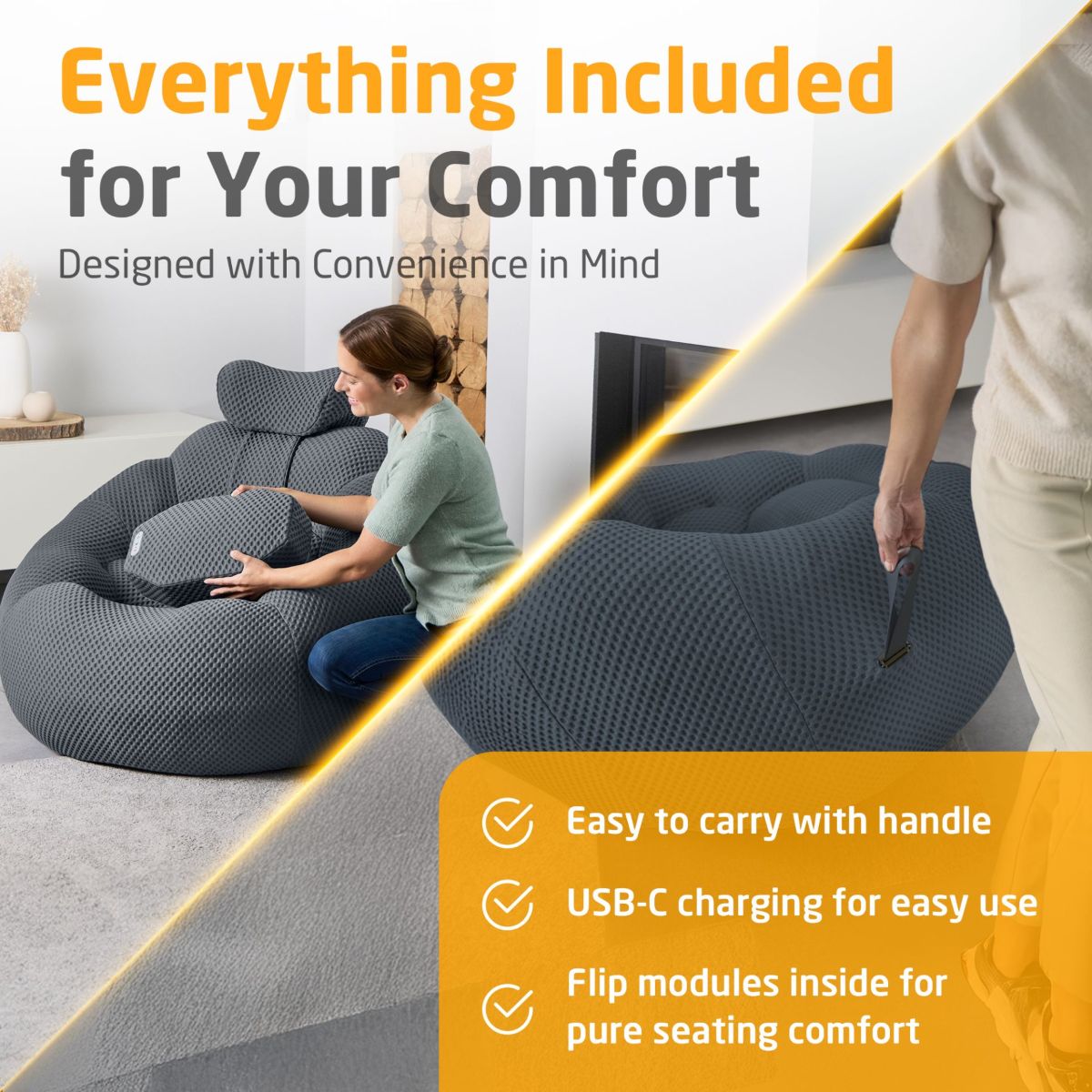 Medisana RS150 Bubble Sofa with Massage