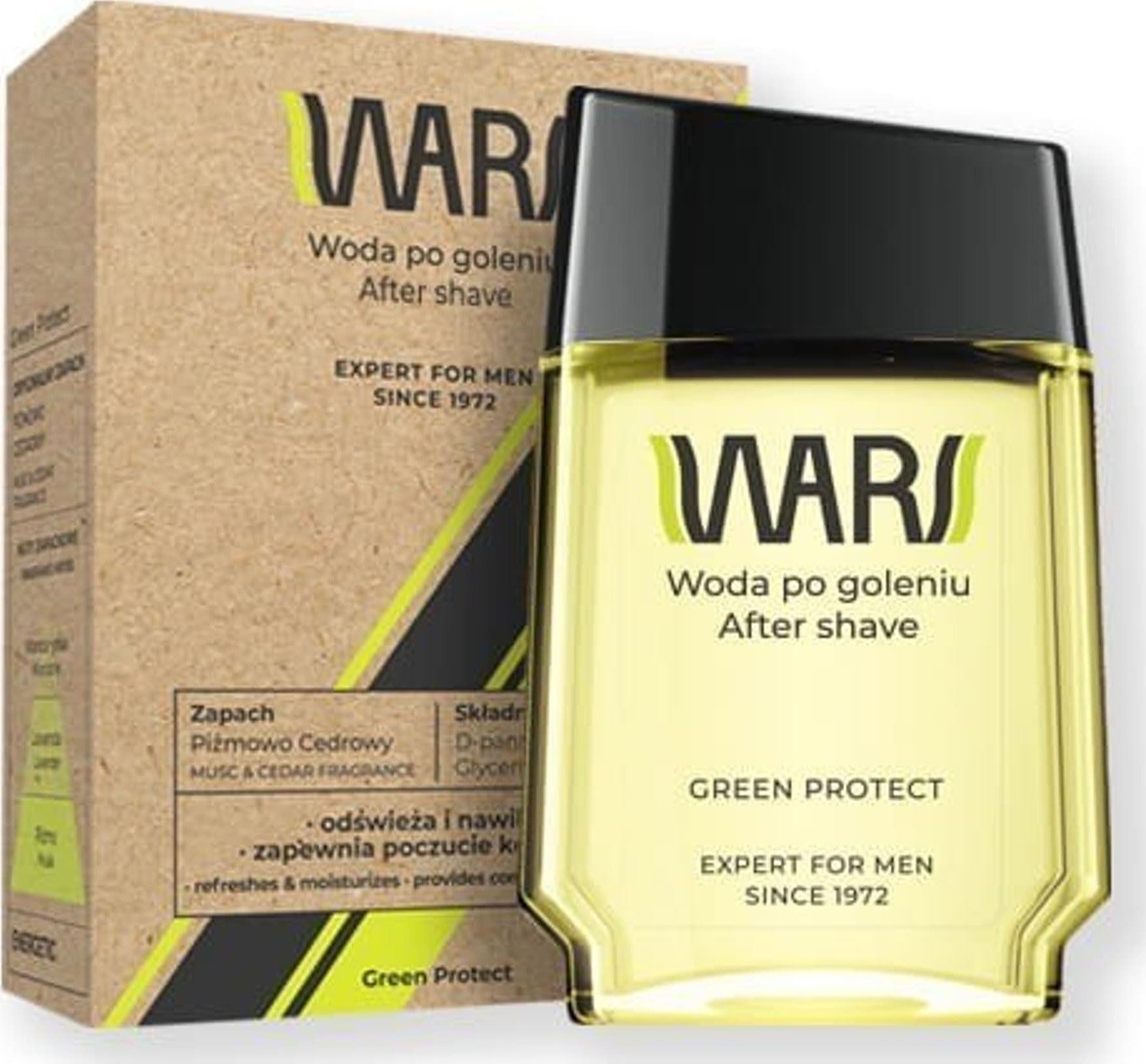 Wars Expert for Men Green Protect Aftershave 90ml