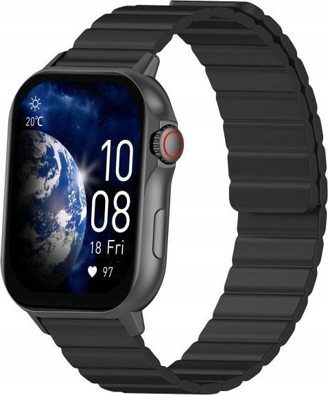 SMARTWATCH Zegarek Wodoodporny SMART WATCH IP68 AMOLED 2,04'' PROOVE HUMBLE / Czarny SB9553 (6901111370126) Viedais pulkstenis, smartwatch SMARTWATCH Zegarek Wodoodporny SMART WATCH IP68 AMOLED 2,04'' PROOVE HUMBLE / Czarny SB9553 (6901111370126) Viedais pulkstenis, smartwatch