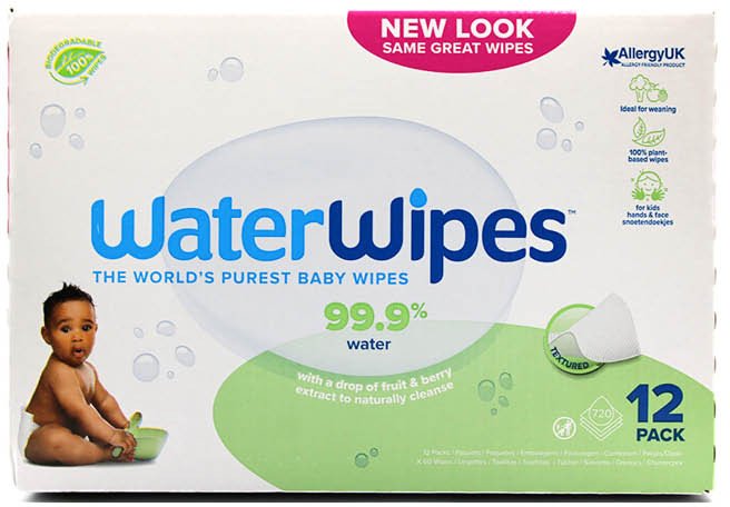 WATERWIPES_3in1 Sensitive+ Mitras salvetes zīdaiņiem un