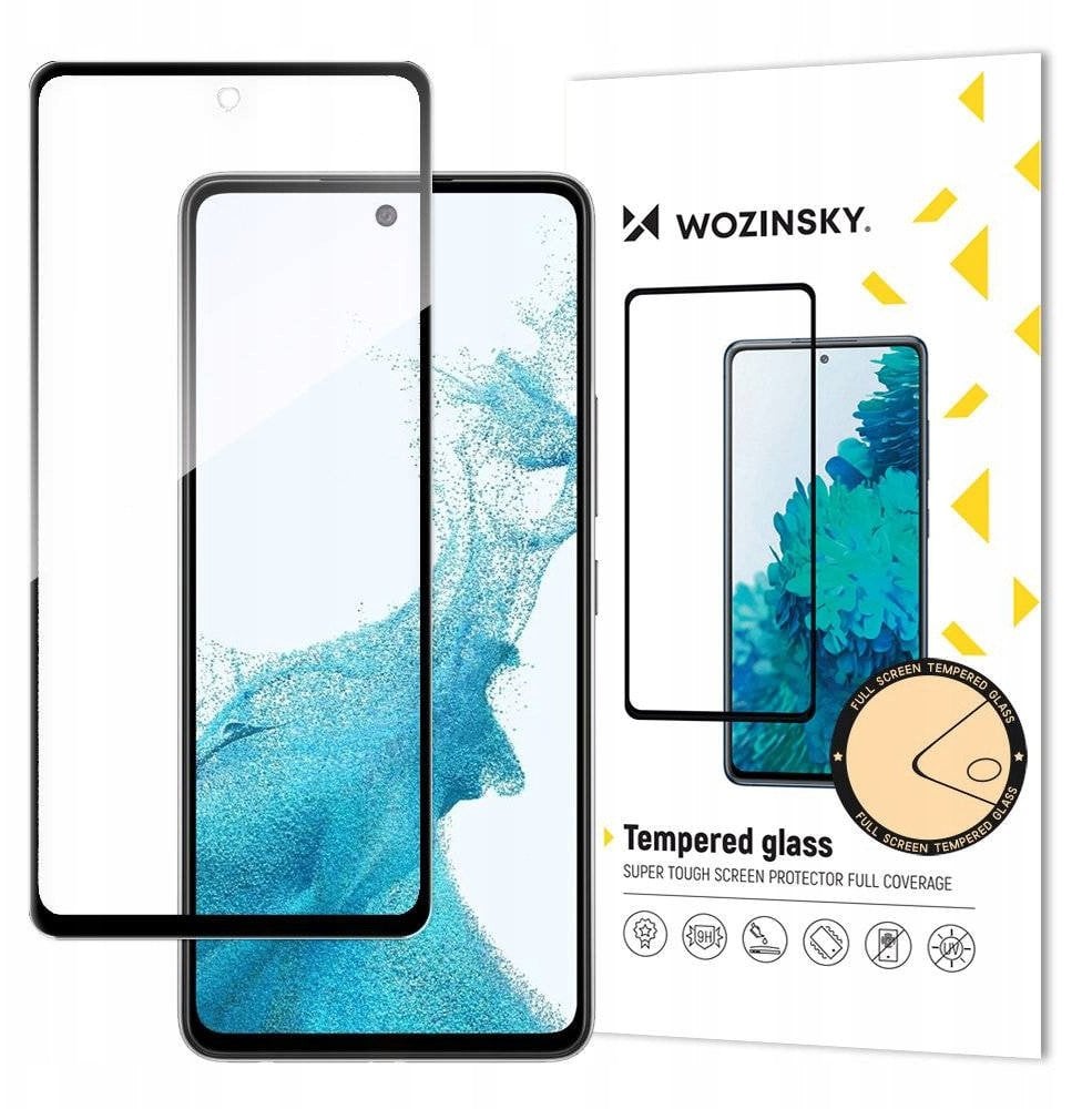 Wozinsky Szklo Full Glue Case Friendly do Samsung Galaxy A53 5G 87939 (5907769318849) aizsardzība ekrānam mobilajiem telefoniem Wozinsky Szklo Full Glue Case Friendly do Samsung Galaxy A53 5G 87939 (5907769318849) aizsardzība ekrānam mobilajiem telefoniem