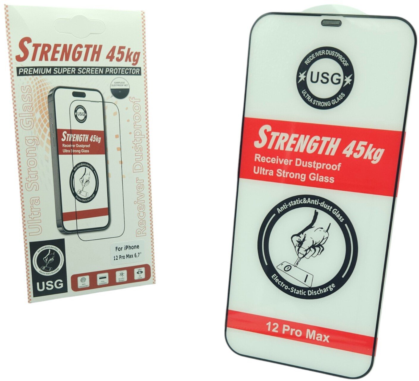 Wozinsky Szklo hartowane Ultra Strong 45KG