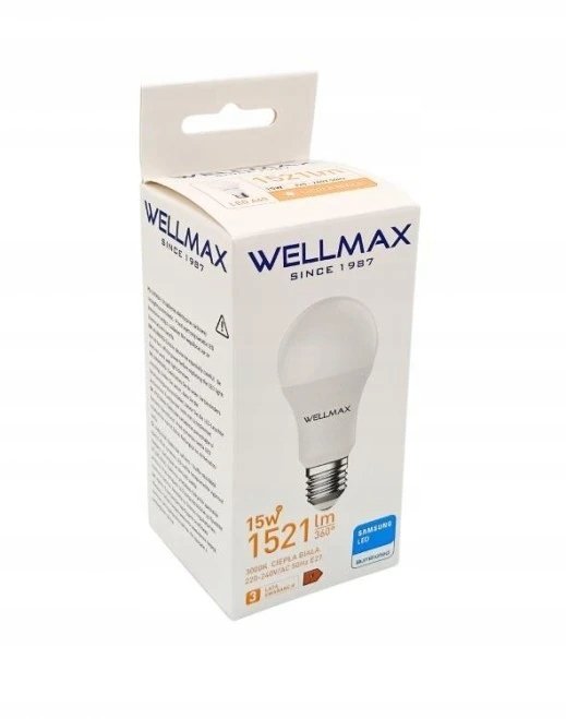 Wellmax Zarowka LED 15W E27 1521lm