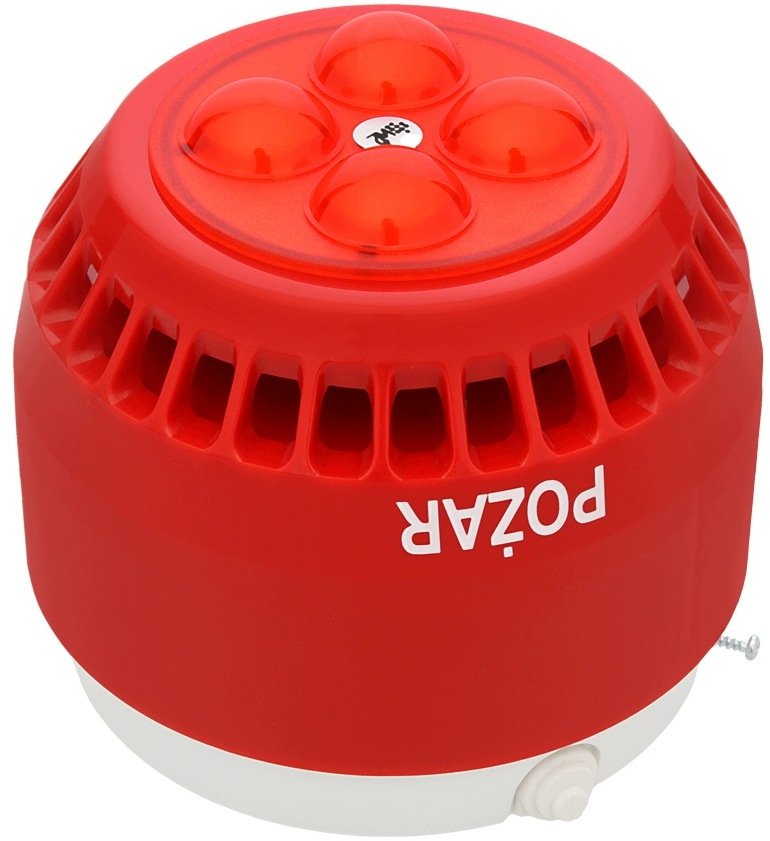 W2 Sygnalizator akustyczno-optyczny z zespolem diod