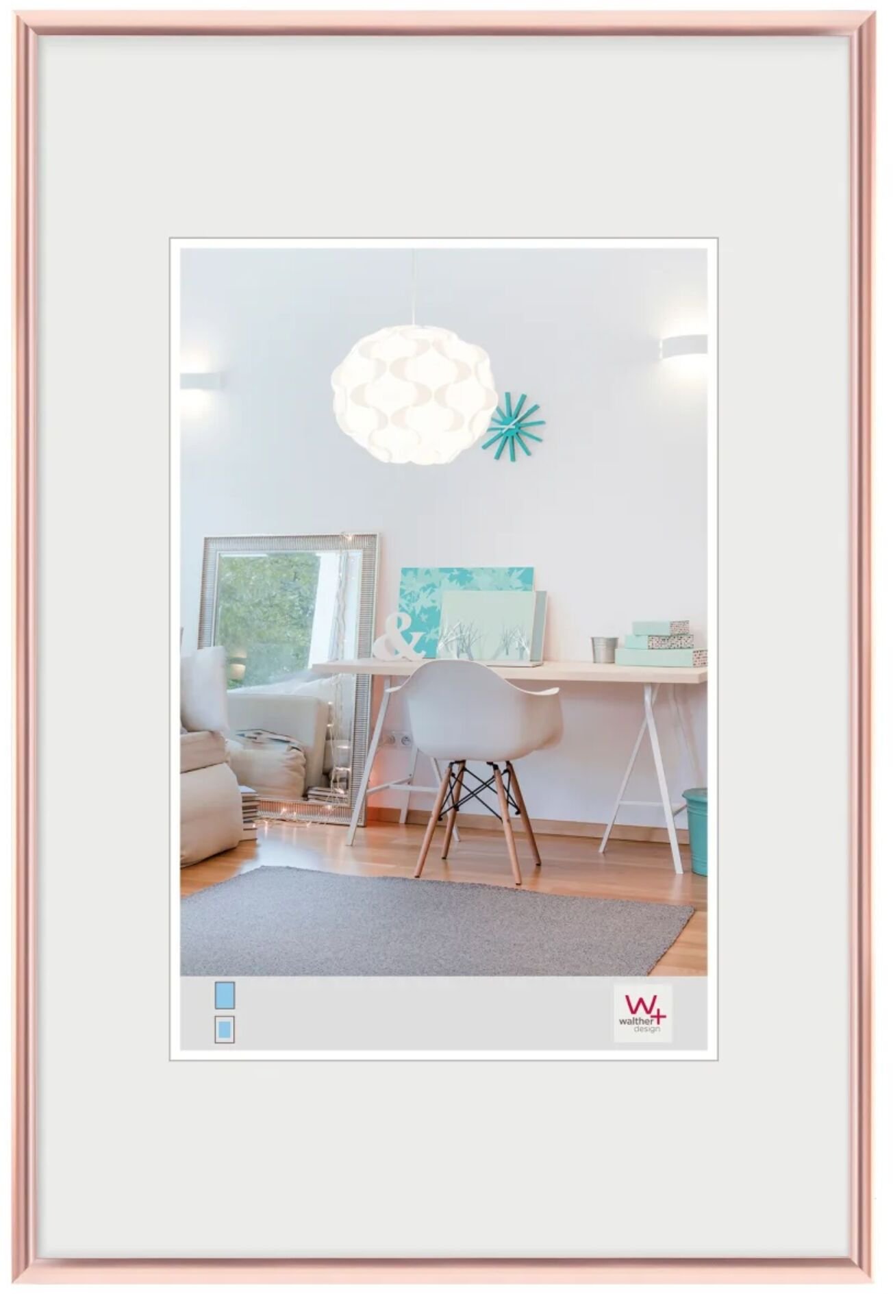 Ramka Walther New Lifestyle 15x20 Rose