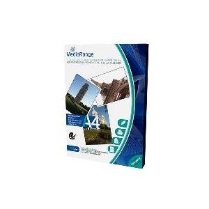 Foto Papier MediaRange hochglanzend A4 160g  50 Blatt Dual foto papīrs