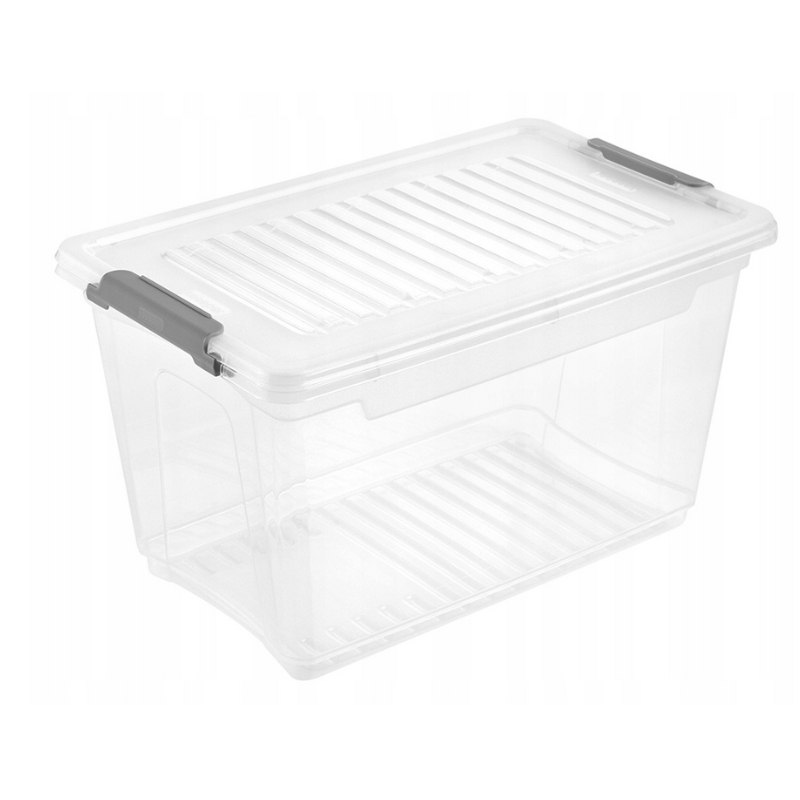 Kaste ar vaku clipbox Leonie 28,5x18,5x16cm 5,4L caurspidiga  4052396121698