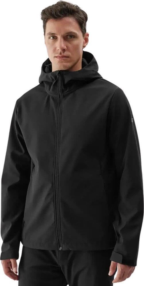 Men's Softshell Jacket 4F M283 deep black 4FWAW24TSOFM283 20S XL 145937 XL
