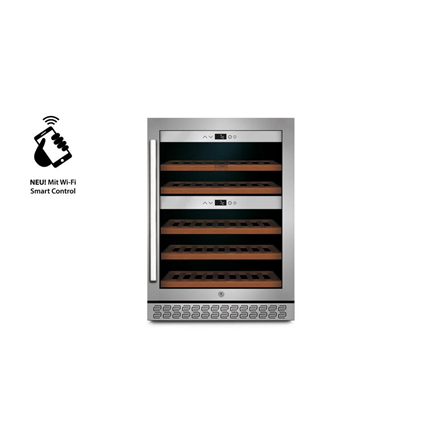 Caso | Wine cooler | WineChef Pro 40 | Energy efficiency class G | Showcase | Free standing | Bottles capacity Up to 40 bottles | Cooling ty Vīna skapji