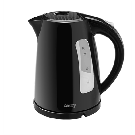 Camry | Kettle | CR 1255 | Standard | 2200 W | 1.7 L | Plastic | 360° rotational base | Black 5908256839779 Elektriskā Tējkanna