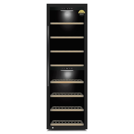 Caso | Smart Wine Cooler | WineExclusive 180 | Energy efficiency class G | Free standing | Bottles capacity 180 bottles | Cooling type Compr Vīna skapji