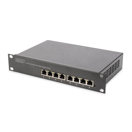 Digitus  8-port Gigabit Ethernet Switch  DN-80114