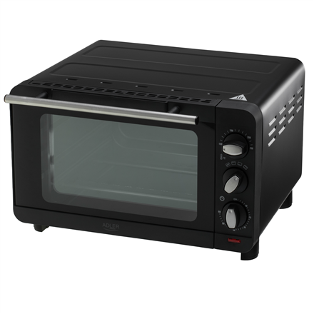 Adler Electric oven | AD 6029 | 14 L | 1200 W | Black 5905575908094