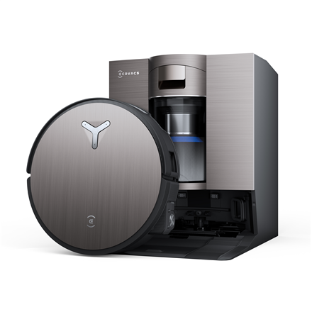 Ecovacs Robot Vacuum Cleaner with New Bagless All-in-One OmniCyclone Station | DEEBOT X11 OMNICYCLONE EU | Wet&Dry | 6400 mAh | 19500 Pa | B robots putekļsūcējs
