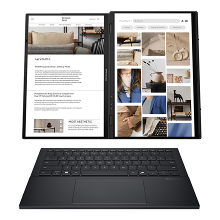 Asus  Zenbook Duo UX8406CA-QL287W  Inkwell Gray