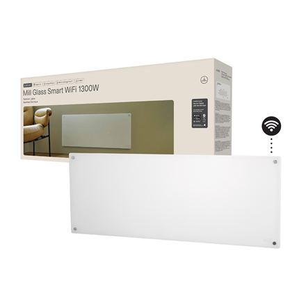 Mill Glass Smart WiFi Panel Heater