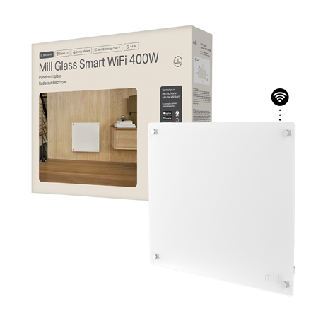 Mill Glass Smart WiFi Panel Heater