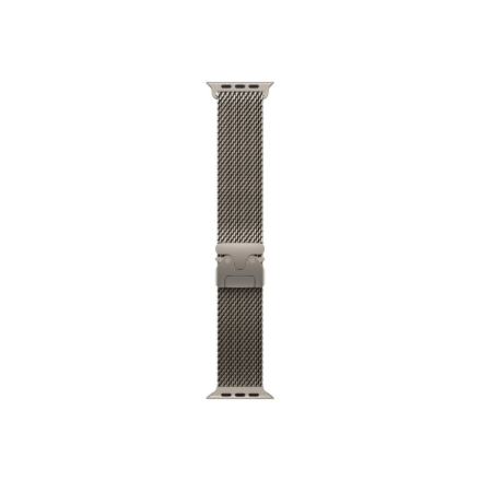 APPLE 49mm Natural Titanium Milanese Loop