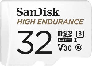 SanDisk High Endurance MicroSD 32GB C10