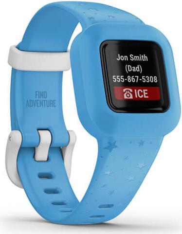 Garmin vivofit jr. 3 Blue Stars Viedais pulkstenis, smartwatch