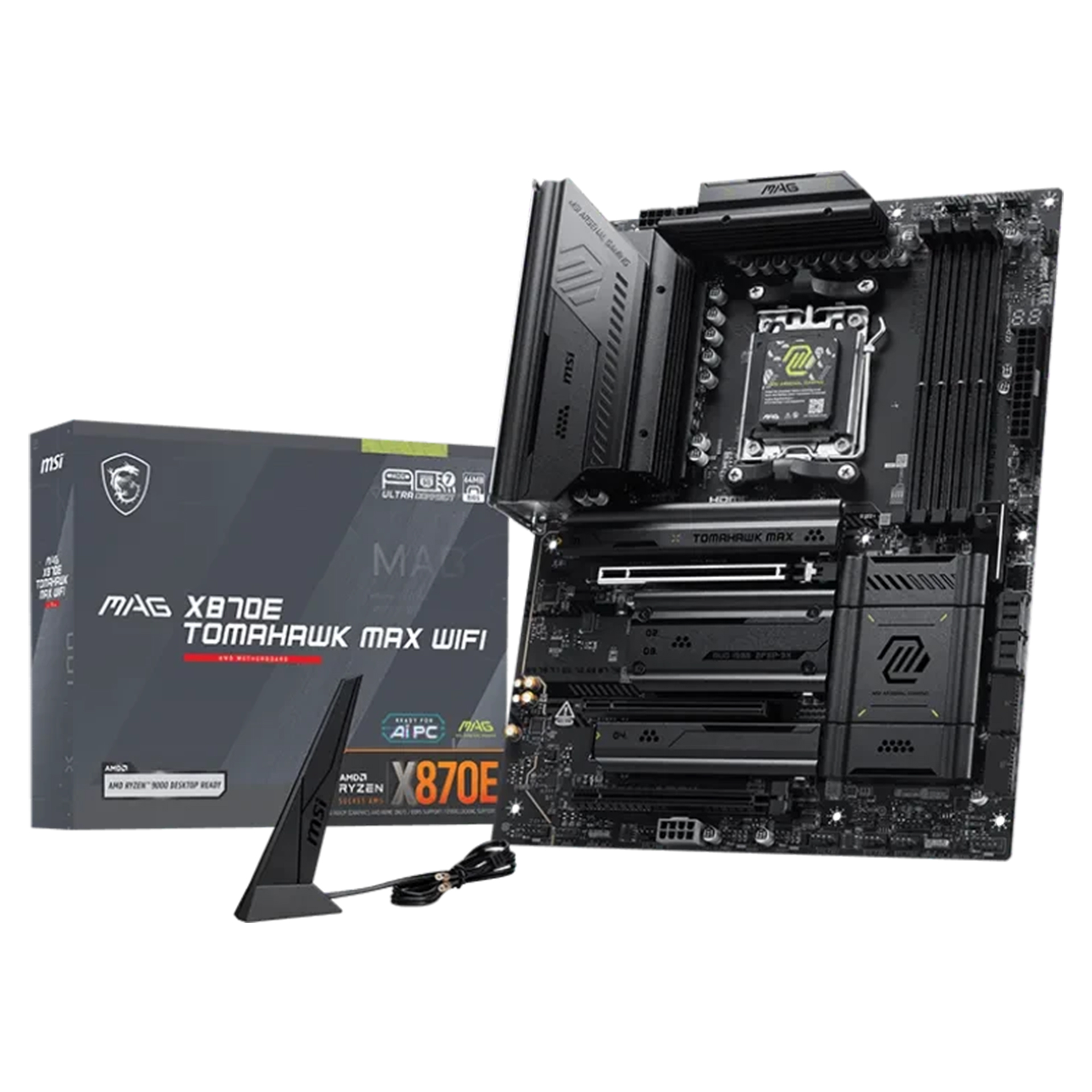 MSI MAG X870E TOMAHAWK MAX WIFI ATX AM5 AMD X870E pamatplate, mātesplate