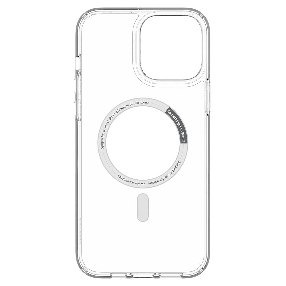 Spigen Ultra Hybrid Mag iPhone 13 Pro Magsafe biały/white ACS03267 Mobilais Telefons