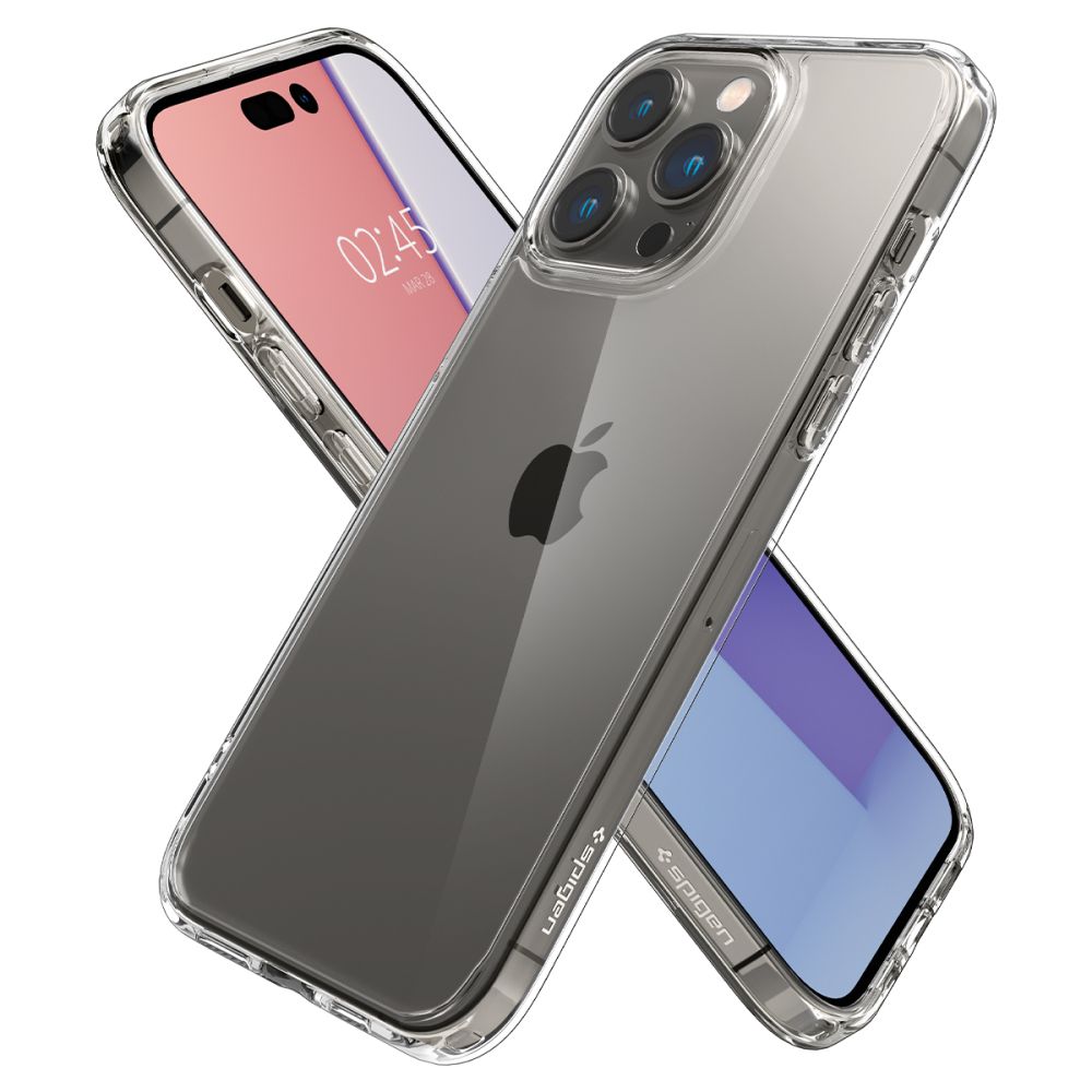 Spigen Ultra Hybrid iPhone 14 Pro Max 6,7" przezroczysty/crystal clear ACS04816 Mobilais Telefons