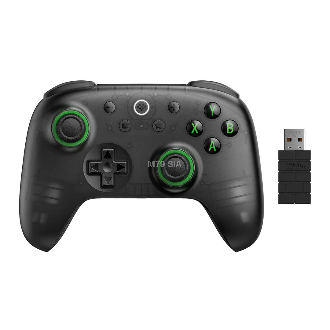 8Bitdo - Ultimate 2C Wireless Pad - Black (6922621508809) spēļu konsoles gampad
