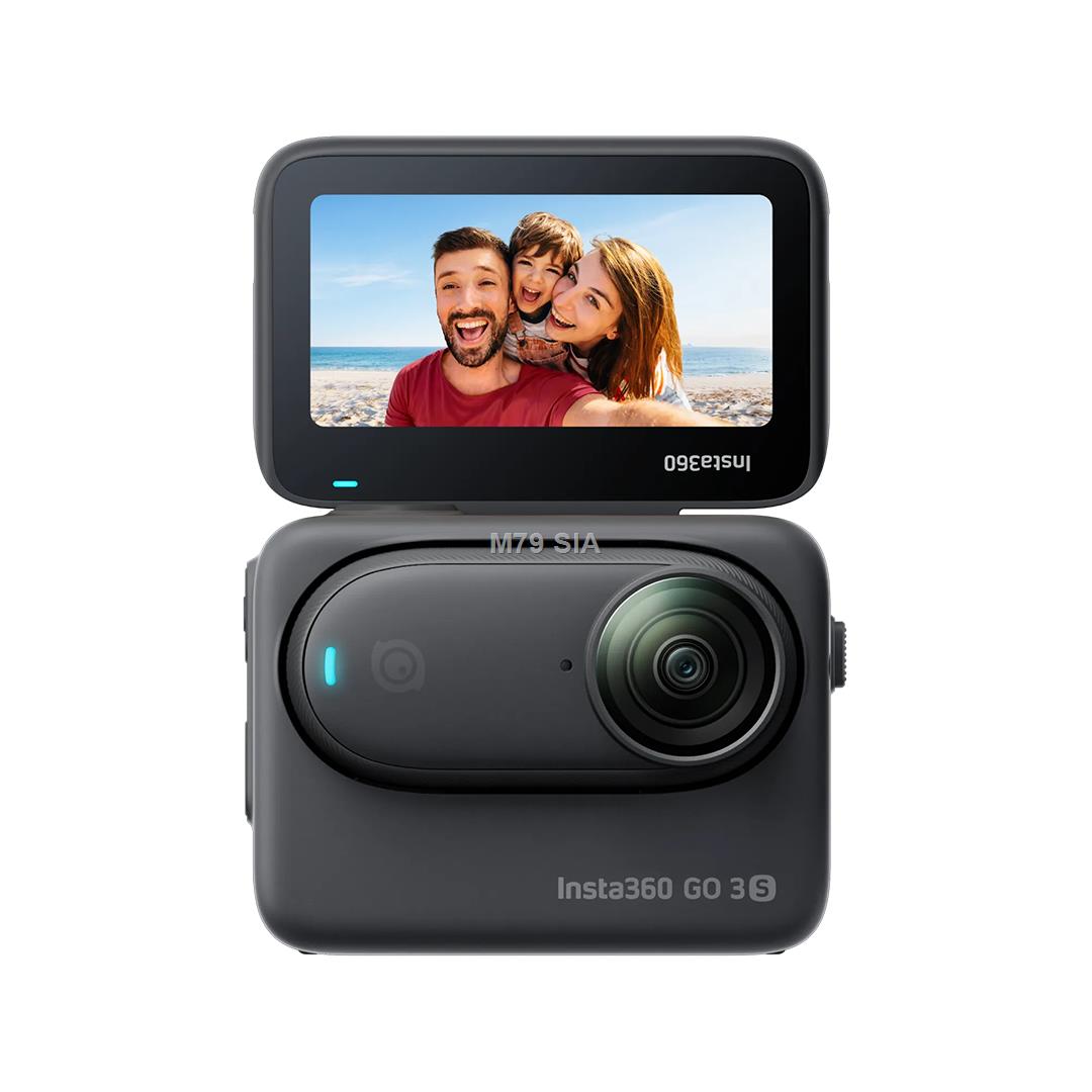 Insta360 GO 3S Standard Edition Midnight Black 128GB CINSAATA sporta kamera