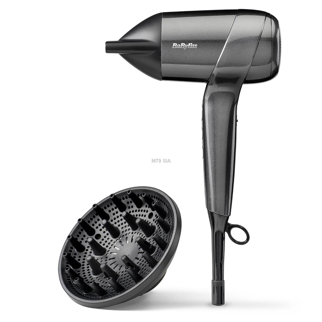 BaByliss Titanium Shine, 1600 W, peleka - Matu fens mūzikas centrs